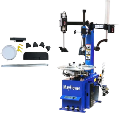 Mayflower Tools 988 Tire and Wheel Changer 3 HP with Double Assist Arms New