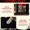 Gothic multi-level cat tree featuring a wide base, plush fabric, and spider toy, perfect for Halloween-themed playtime.
