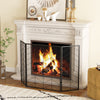 52 x 31 Inch Fireplace Screen with Chevron Herringbone Pattern - Gallery View 1 of 9