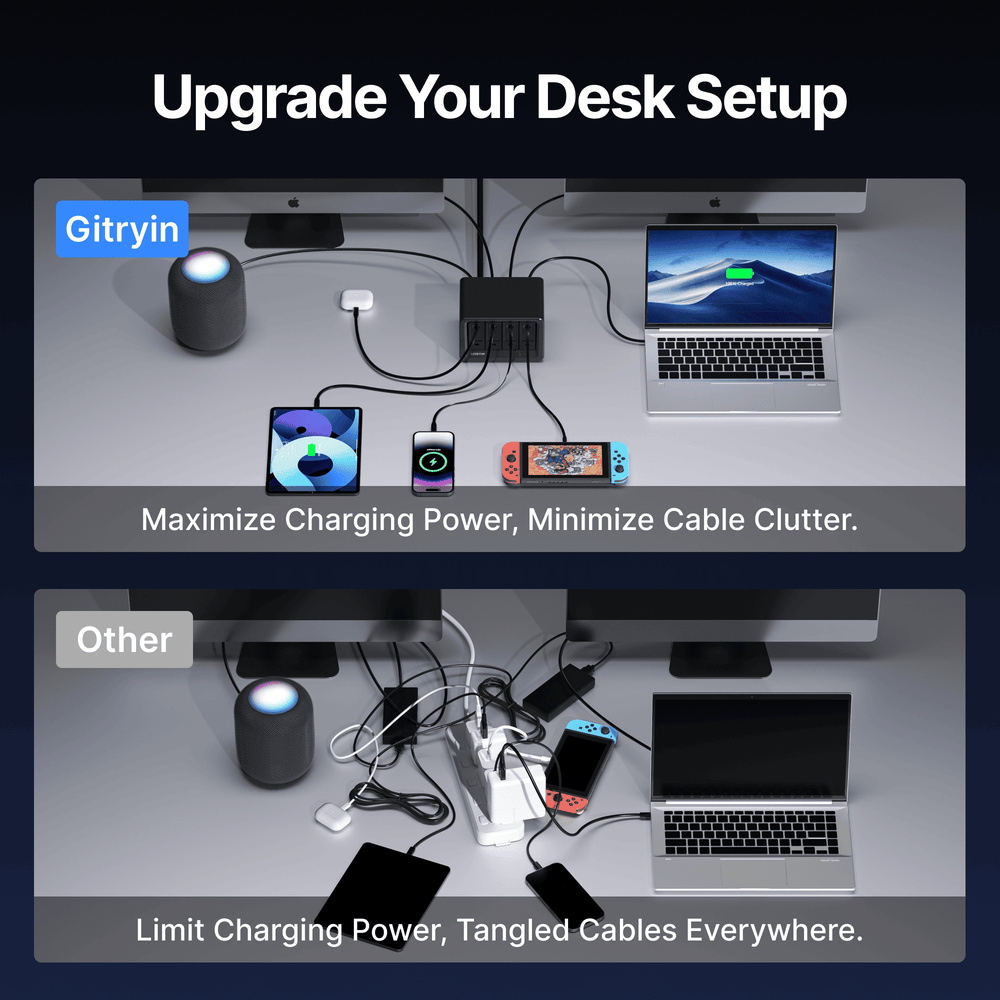 Giraffe Tools Smart Desktop Charging Station 12-in-1 ( / ) New