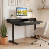 55 Inch x 27 Inch Electric Standing Desk with Drawers-Black - Gallery View 1 of 10