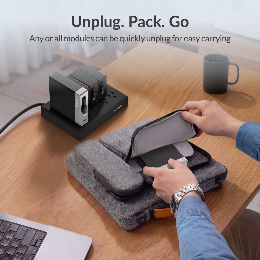 Giraffe Tools Modular Charging Station with Smart Cooling Fan 1875W New