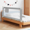 57 Inch Toddlers Vertical Lifting Baby Bed Rail Guard with Lock-Gray - Gallery View 1 of 11