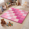 58 Inch Toddler Folding Activity Floor Mat Foam Baby Play Mat-Pink - Gallery View 1 of 11