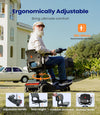 Vocic D50 Mobility Scooter 4-Wheel Lightweight Folding 15.5 Mile Range 250W 3.7 MPH New