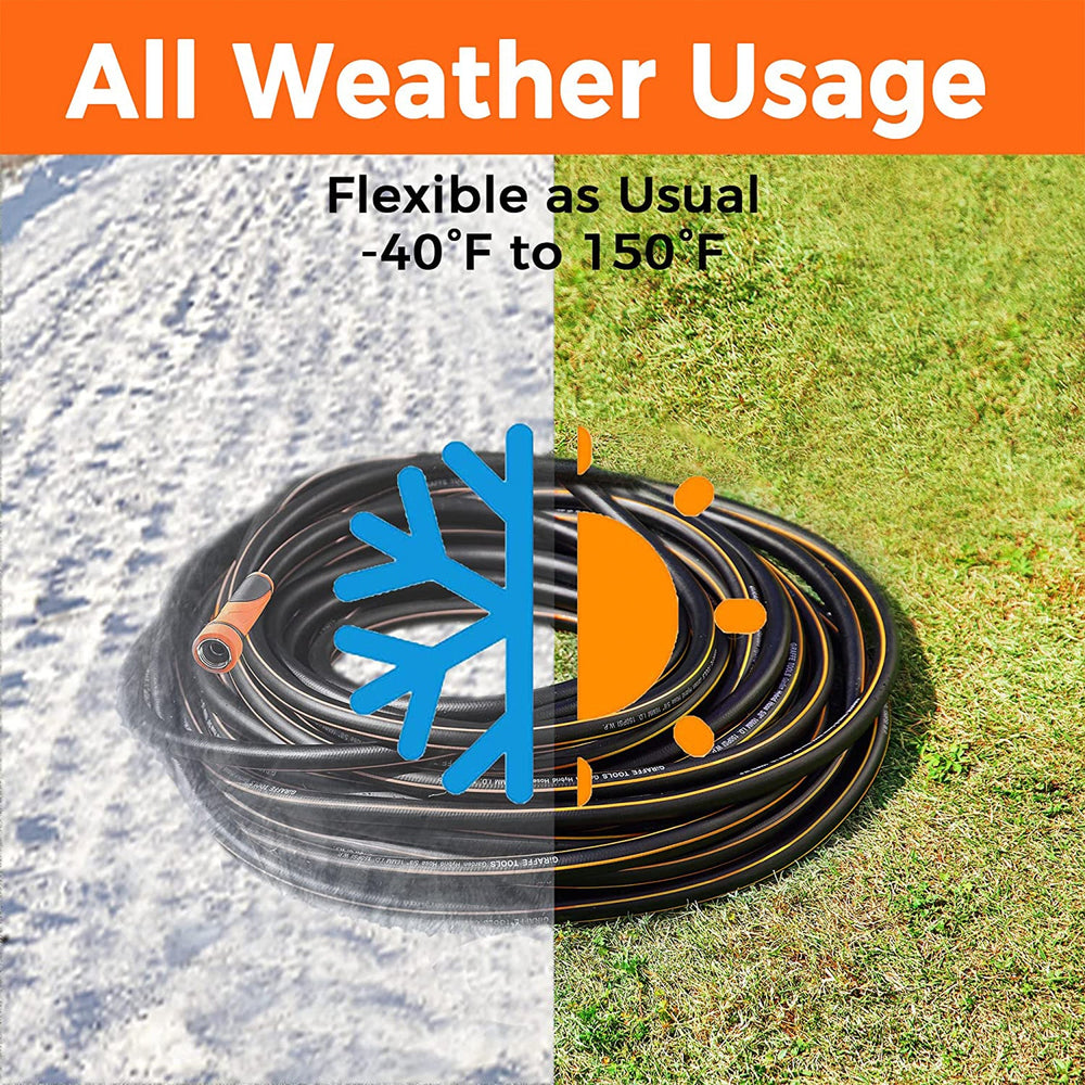 Giraffe Tools Hybrid Garden Hose 5/8" 3ft-100ft New