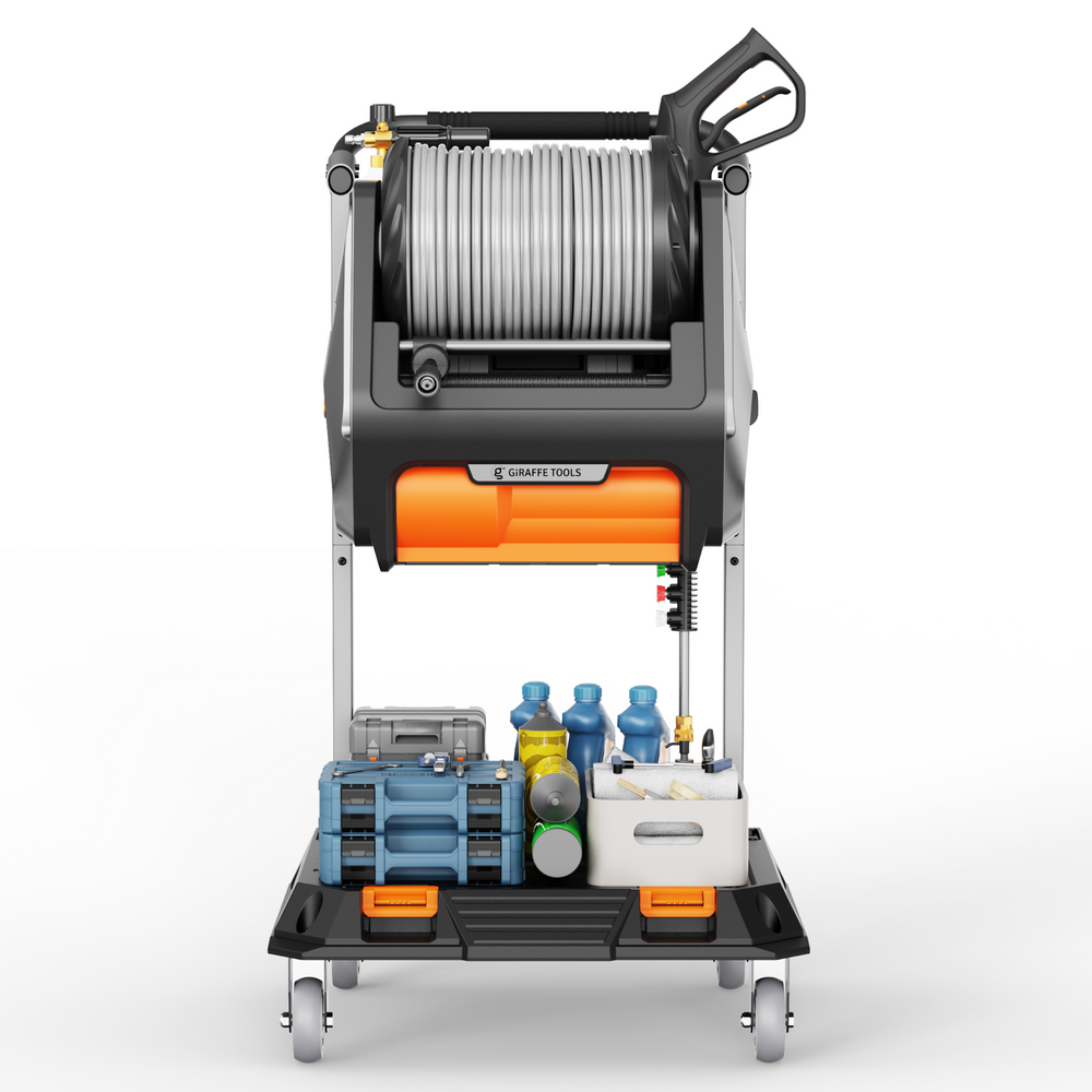 Giraffe Tools Mobile Pressure Washing Station 3700 PSI 100ft New