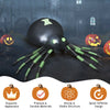 6 feet inflatable Halloween spider made of durable polyester, featuring a waterproof fan for quick inflation and.