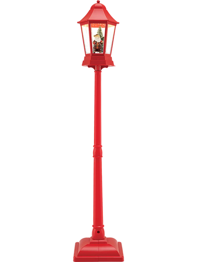 Costway 5.3' Musical Christmas Street Lamp 60 Warm White LED Lights 27698980 New
