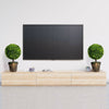 Single 24-inch artificial boxwood topiary ball tree with a cement base, ideal for versatile indoor and outdoor decor.