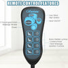 Remote control for the Seat Cushion Massager with Heat, featuring 5 massage modes and 6 vibration motors for customized.