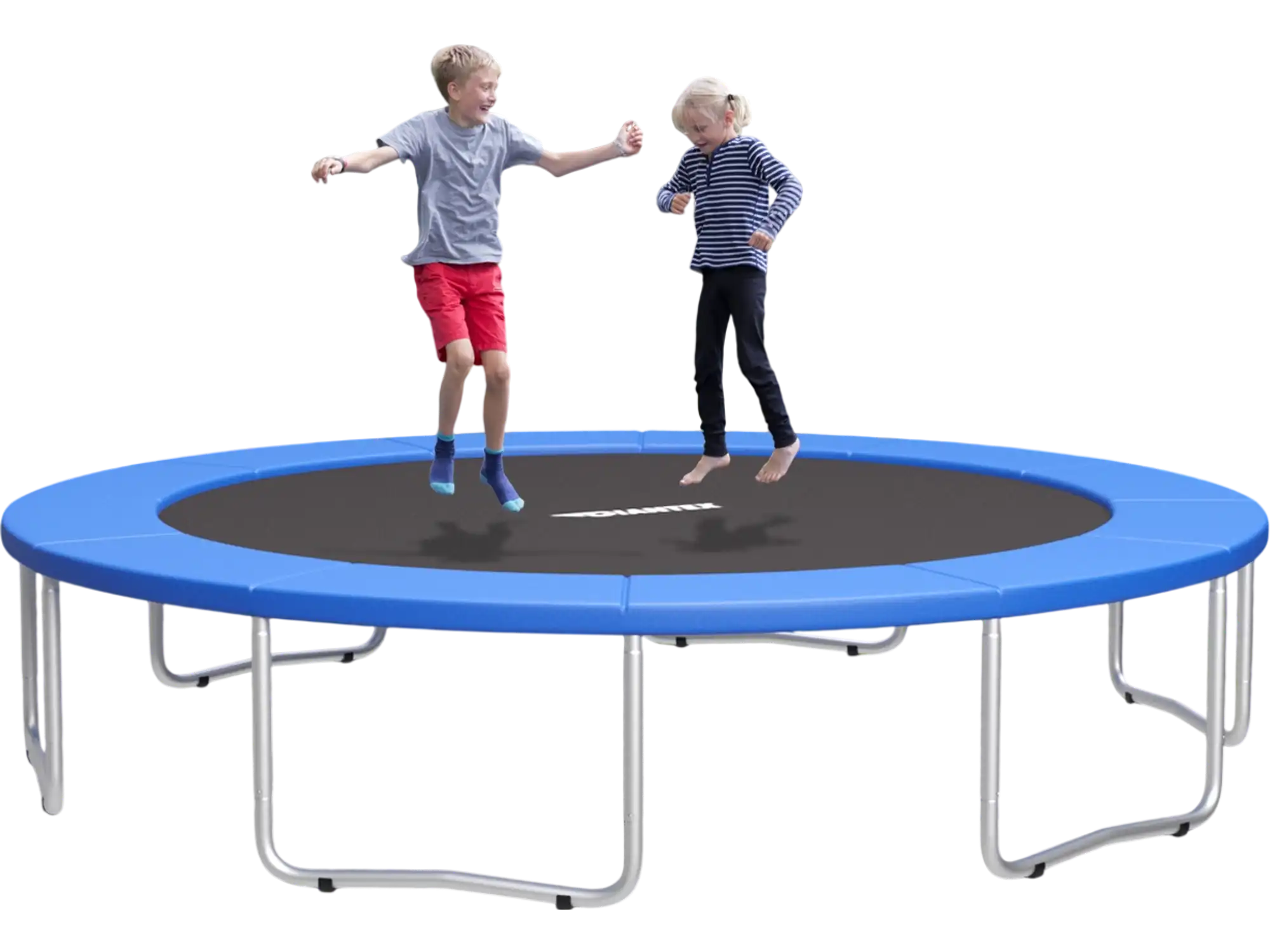 Costway 16' Universal Waterproof Tear-Resistant Trampoline Safety Pad Spring Cover Blue 26091457 New