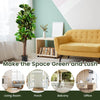 5 feet artificial fiddle leaf fig tree in a decorative planter, perfect for enhancing indoor and outdoor spaces.