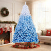 5/6/7/8 FT Artificial Christmas Tree with Warm White LED Lights and 8 Modes-8 Feet - Gallery View 1 of 10