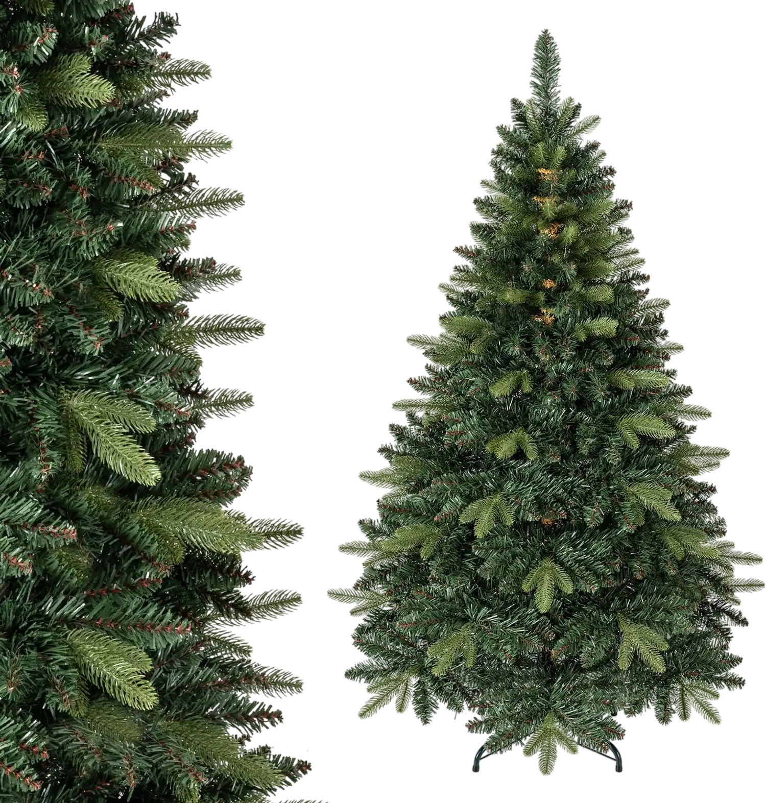 Costway Artificial Christmas Tree Folding Metal Stand 95938235 New