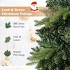 Lush 5 FT artificial Christmas tree featuring 500 dense branch tips and realistic PVC foliage for festive decor.