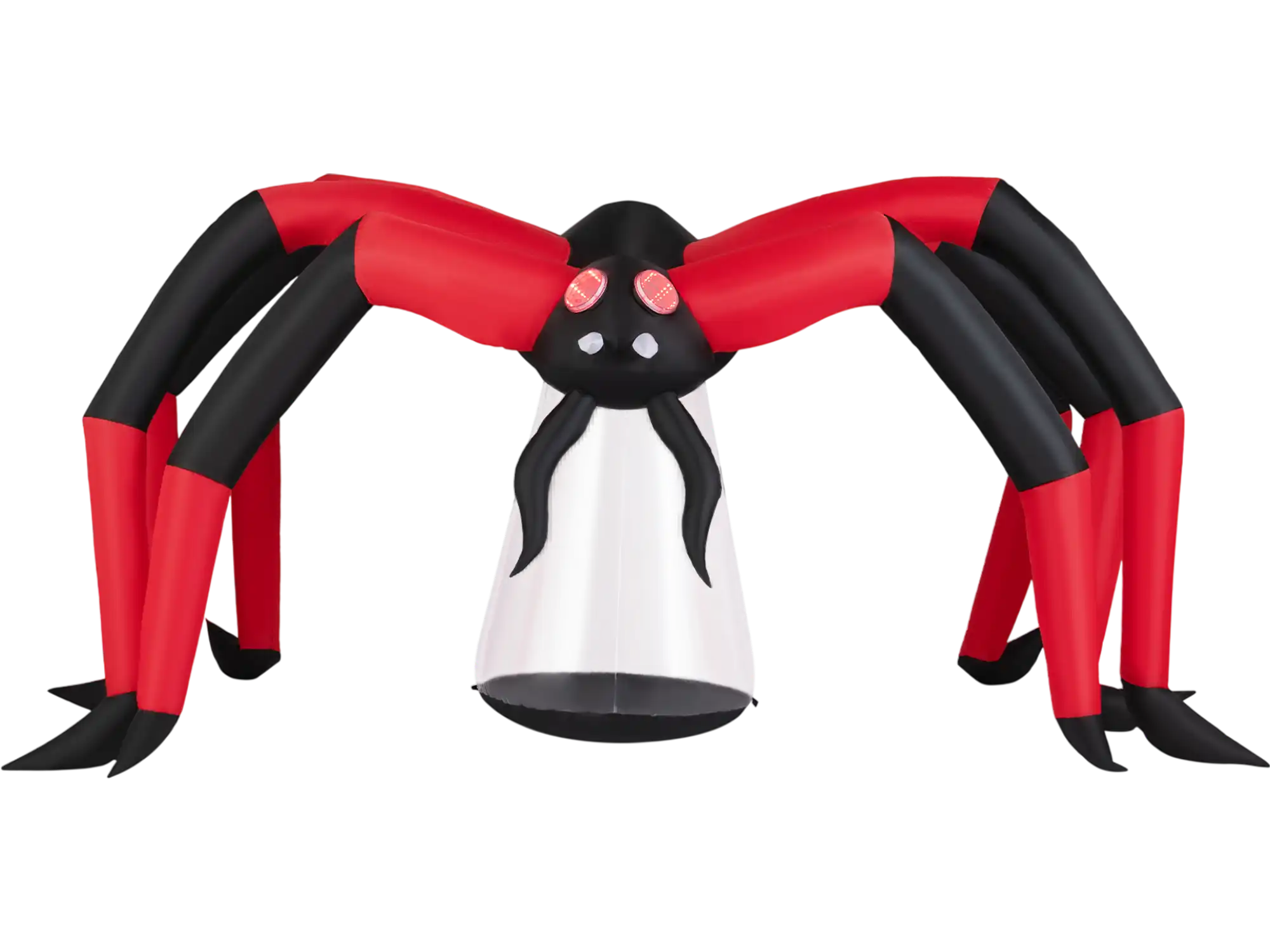 Costway 10' Halloween Inflatable Spider Yard Decor Red Light Eyes 37595222 New