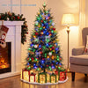 5 FT Pre-Lit Artificial Christmas Tree with Warm White and Multicolor LED Lights - Gallery View 1 of 9
