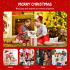 Lush 5-foot artificial Christmas tree featuring 200 warm white LED lights, ideal for creating festive warmth in any.