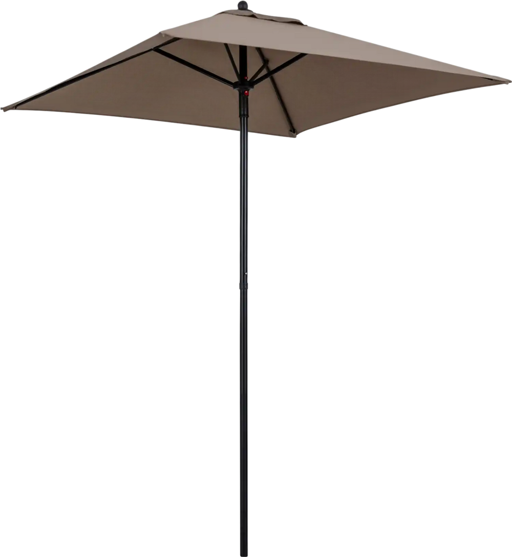 5 Feet Patio Square Market Table Umbrella Shelter with 4 Sturdy Ribs - Gallery View 1 of 10