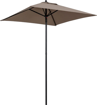 Costway 5' Patio Square Market Table Umbrella 30581274 New