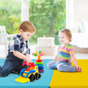 5-Panel Folding Gymnastics Mat for Kids-Red - Gallery View 1 of 10