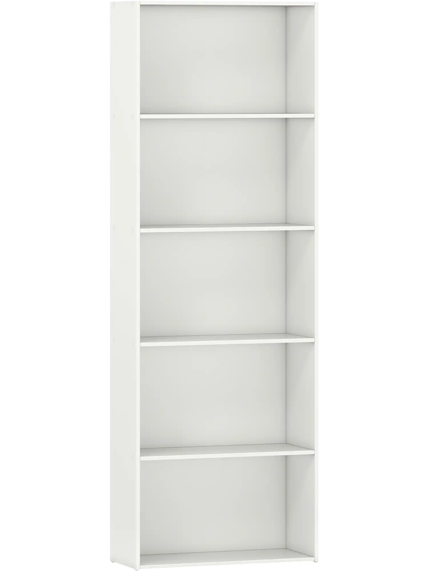 Costway 5-Shelf Wood Bookcase Home Office Bookshelf 23.5 x 9.5 x 67