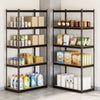 5-Tier Garage Shelving Unit 2200 LBS Metal Storage Shelves Adjustable Utility Rack-Set of 3 - Gallery View 1 of 9