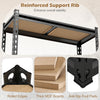 5-tier garage shelving unit with thick MDF boards and reinforced support rib for heavy-duty storage and stability.