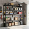 5-Tier Heavy-Duty Metal Shelving Unit with Adjustable Wire Rack Set of 2 - Gallery View 1 of 9