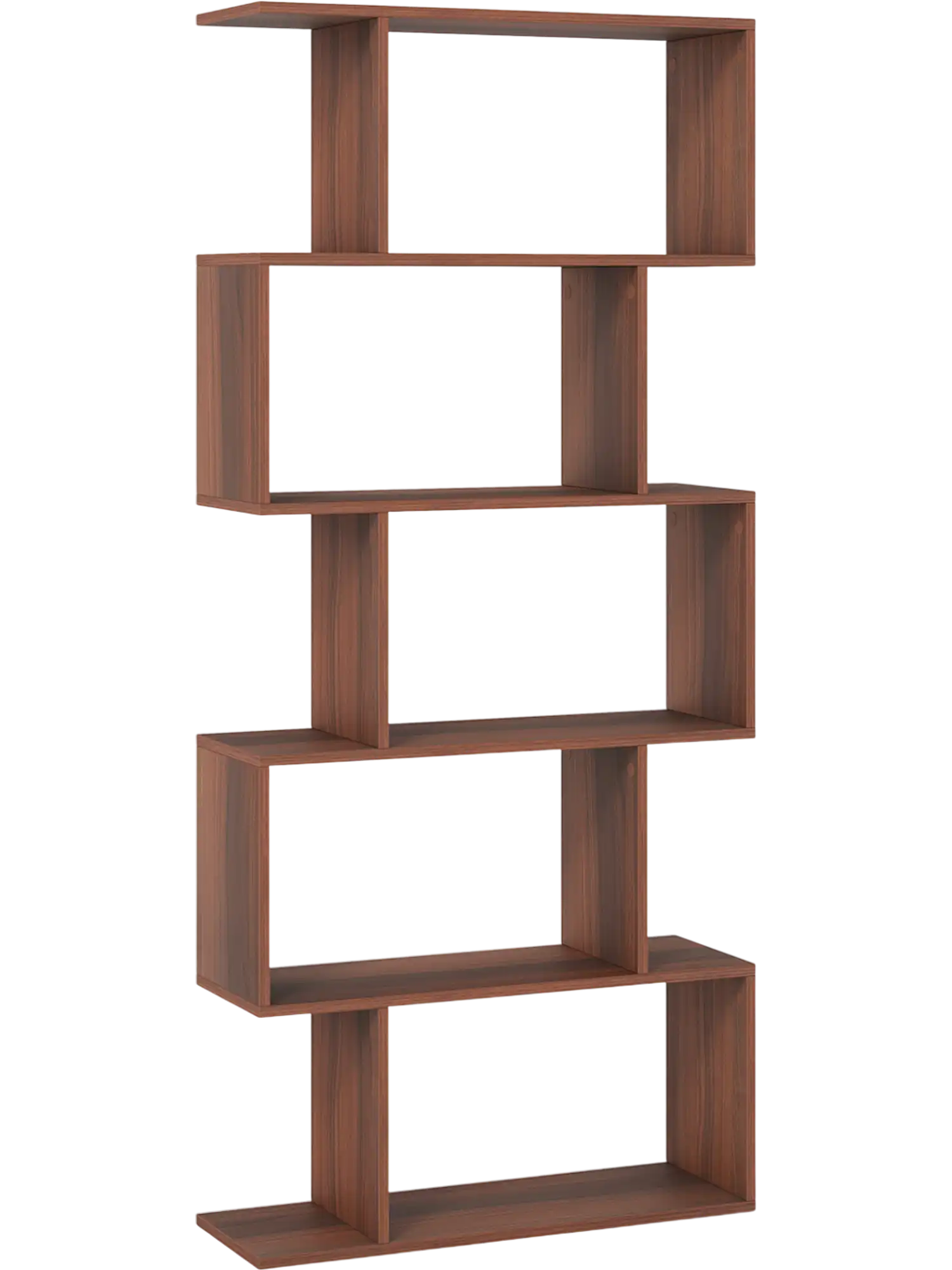 Costway 5-Tier S-Shaped Bookshelf Anti-Tip Kit 27972684 New