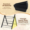 5-tier vertical raised garden bed with removable planter boxes and heavy-duty metal frame for optimal drainage and.