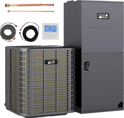 Costway 5 Ton 17 SEER2 High-Performance Heat Pump System 158762439 New