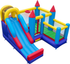 4-in-1 Inflatable Bounce Castle without Blower