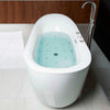 WOODBRIDGE B0034 Bathtub 71" Whirlpool Water Jetted and Air Bubble Freestanding New