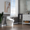 WOODBRIDGE T-0022 Luxury Toilet 1.28 GPF Elongated One Piece with Advanced Bidet Seat New