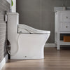 WOODBRIDGE T-0022 Luxury Toilet 1.28 GPF Elongated One Piece with Advanced Bidet Seat New