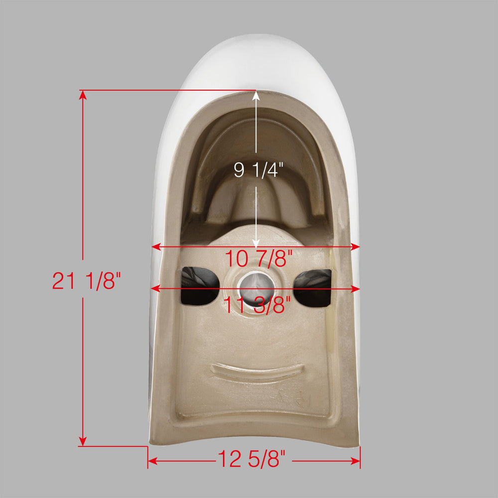 WOODBRIDGE Moder Design, Elongated One piece Toilet Dual flush 1.0/1.6 GPF,with Soft Closing Seat, white, T-0032