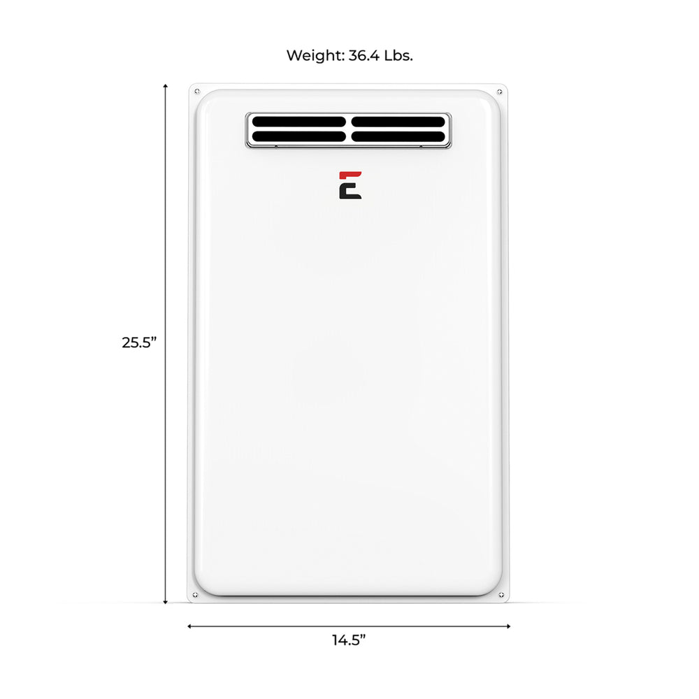 Eccotemp 6.8GB-LP Builder Series Tankless Water Heater Liquid Propane 6.8 GPM Outdoor Open Box