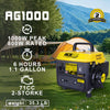 Aceup Energy 1000 Watts 2-Stroke Gas Powered Generator | Portable Small Generator for Home Use, EPA & CARB Compliant - AG1000 - AceupEnergy
