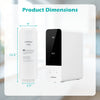 600 GPD replacement RO filter for AW-RB20/AW-RB05, featuring a 12.5" height and 0.0001µm membrane for effective.