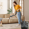 Upholstery cleaner machine in gray with versatile attachments for deep stain removal on couches, carpets, and pet.