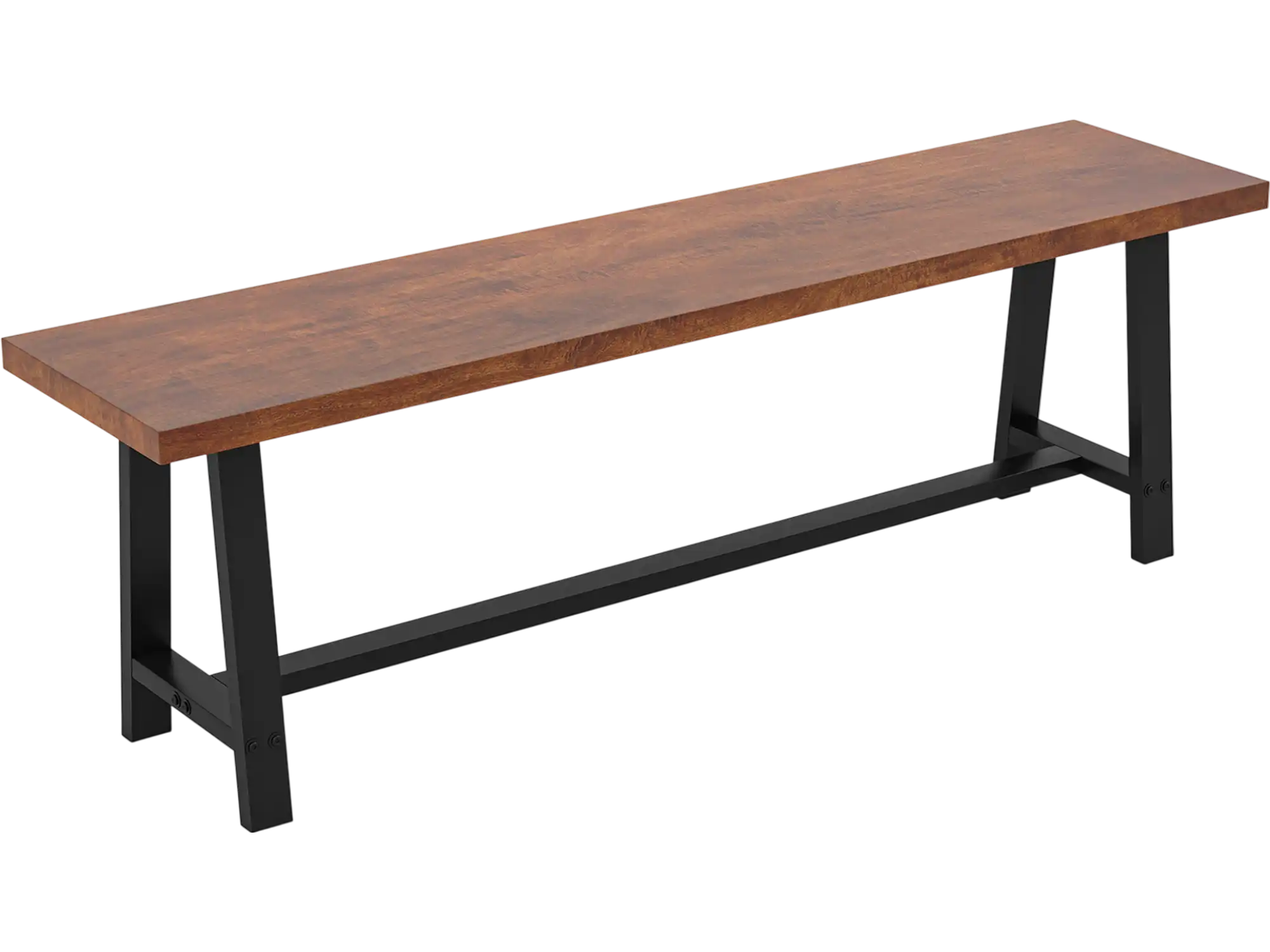 Costway Entryway Shoe Bench Metal Frame 21679354 New