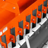 84" Heavy Duty Soil Pulverizer,  Single Spiked Roller,  29 Shanks,  Category 1 and 2,  3 Point Hitch Tractor Attachment,  TSP84
