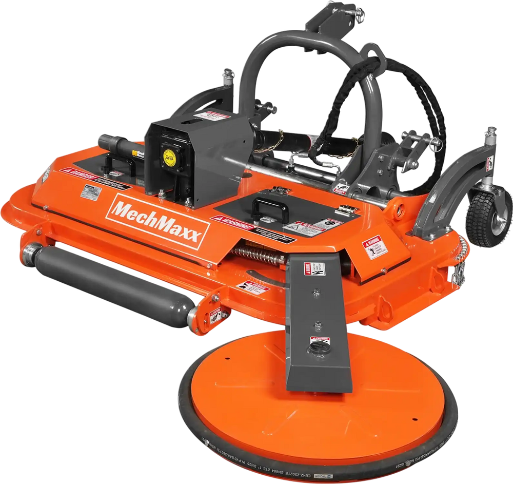 60 in Orchard Finish Mower,  3 Point Hitch Cat.1,  Hydraulic Offset,  PTO Shaft Included with Shear Bolt,  20-45 HP,  FMS60
