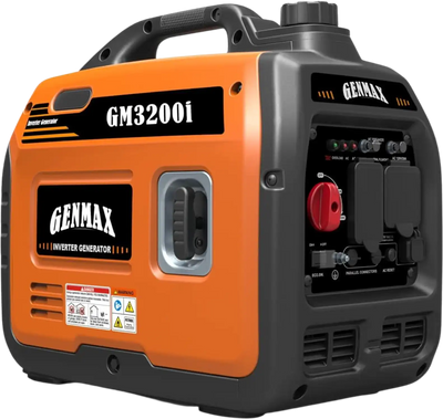 GENMAX GM3200i 30 Amp 2800W/3200W Gas Inverter Generator Parallel Ready New