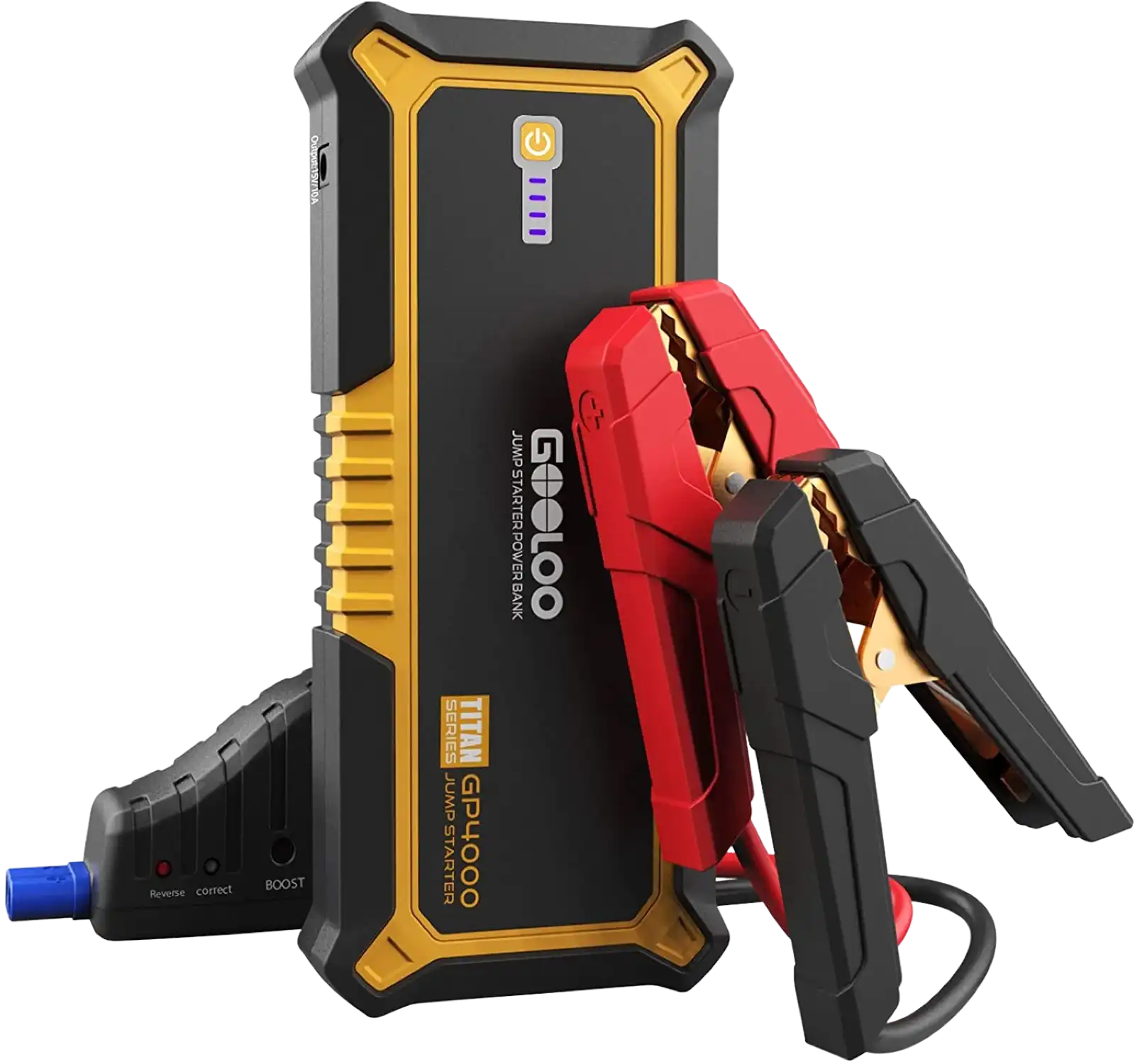 GOOLOO GP4000A Peak SuperSafe Car Battery Jump Starter 26800mAh Sealed New