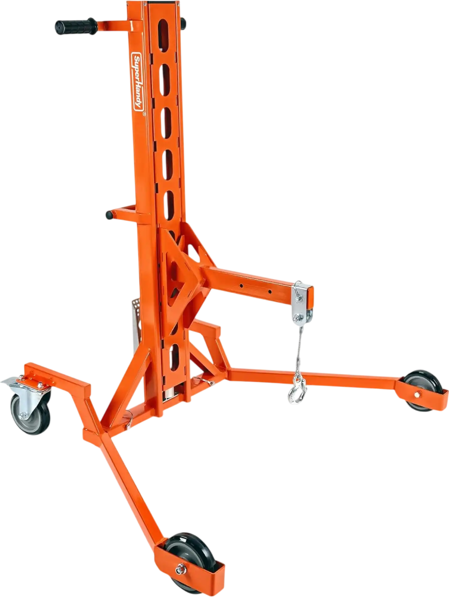Super Handy GUO147 Drum Lift Manual Hydraulic for 55 Gal. Drums 550 Lbs Capacity New