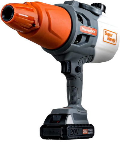 Super Handy GUT057 20V 45 Oz Handheld Electrostatic Sprayer and Disinfectant Fogger New