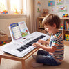 61 Key Electric Portable Digital Keyboard Piano for Beginner-White - Gallery View 1 of 11